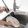 GORDEE Kitchen Faucet Sprayer Head Replacement, 3-Function(Stream/Spray/Aqua Blade) Sprayer Spout
