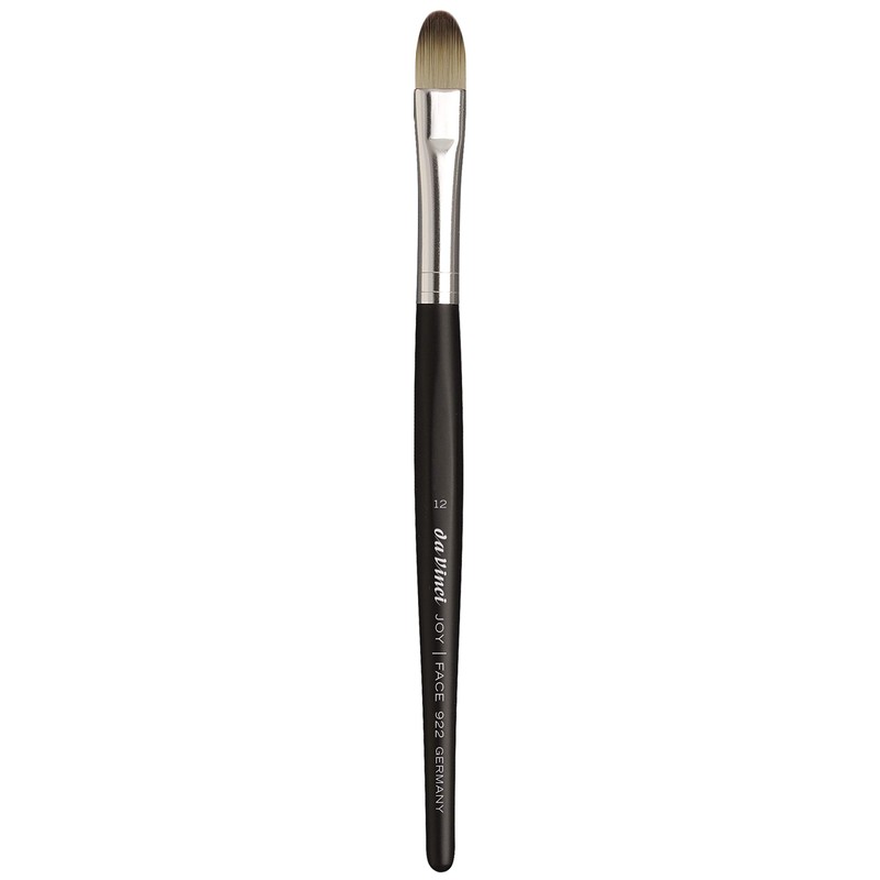Da Vinci Concave Brush, Vegan, Synthetic Fibres, Size 12, Made