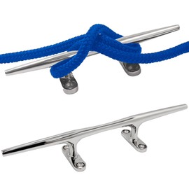 YANYUCB 316 Stainless Steel Open Base Boat Dock Cleats(5 inch,6 inch,8 inch,10 inch,12 inch,15 inch) for Boat, Dock, Decor,Yacht