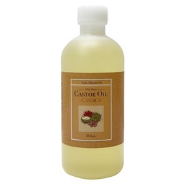 Castor Oil, 11.8 fl oz (350 ml), Natural Additive-Free, Domestic Refined, Castor Oil, Castor Oil