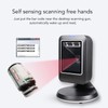 2D Hands Free Barcode Scanner QR Barcode Omnidirectional USB Wired