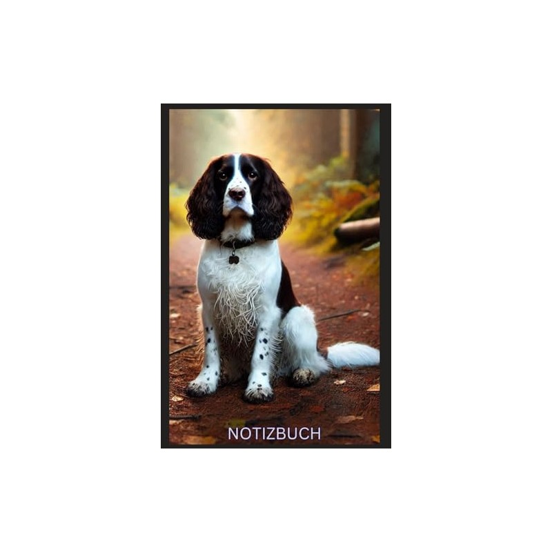 English Springer Spaniel Notizbuch, Buch, Motiv, Kalender, Organizer & Geschenkidee,