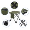 Roptat 2 Pack Camping Stool,Portable Folding Compact Lightweight Stool Seat