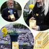 36 Sets Memorial Funeral Favors Yellow Rose Butterfly Enamel Lapel
