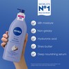 NIVEA Shea Nourish Body Lotion for Dry Skin with Hyaluronic