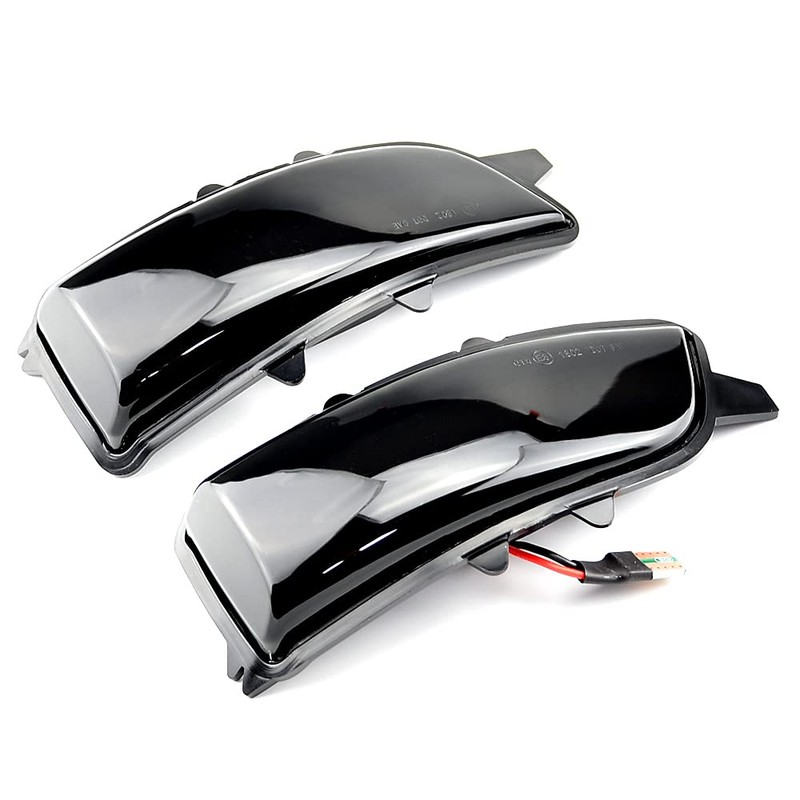 QKLsudua 2pcs Dynamic Sequential Blink LED Side Mirror Turn Signal