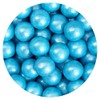 Light Blue Shimmer Gumballs 1 Inch Gumballs, 2 Pound Bulk