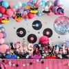 Disco Decoration Table Toppers, 70s Party Honeycomb Table Decoration, Dancing