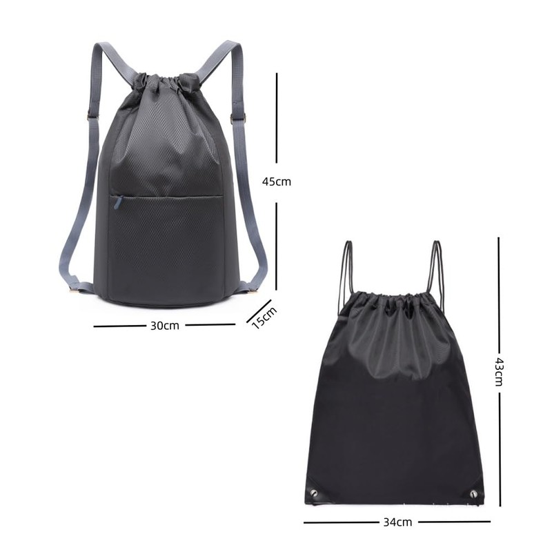 GYWHOOFT Drawstring Backpack Bag,2 Pcs Drawstring Backpack Waterproof Drawstring Bags