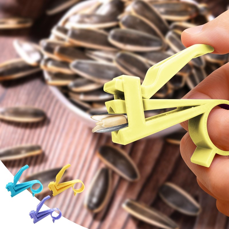 Nut Cracker Tool–Sunflower Seed Cracker, Pine Nut Opener, Watermelon Seed