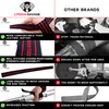 Literal Savage Cotton Lifting Straps (Pair) for Weightlifting, Bodybuilding, Powerlifting