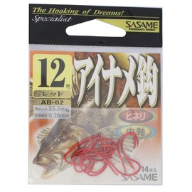 (, Needle (Sasame) Seabass Knook AB – 02 12 # # # # 14 Pieces Red