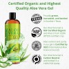 Aloe Vera Gel - 99% Organic, 12 Oz - No