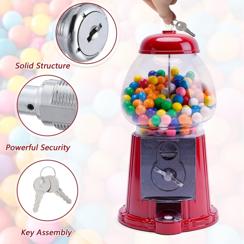 DOITOOL Vending Machine Lock and Key Set Tubular Replacement for