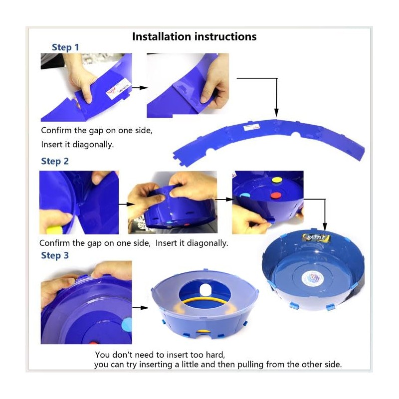 AEAGERY Battle Arena Stadium X Gear System Stadium for Battle