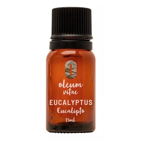 Oleum Vitae Aceite Esencial De Eucalipto 100% Puro Y Orgánico 15ml
