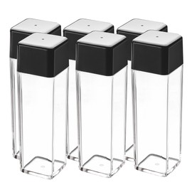 Normcore 6 Tubes Coffee Bean Cellars with Stand & Hopper - Single Dose Coffee Bean Vaults - Espresso Bean Storage Set - One-Way Exhaust Valve - Capacity 25-28g