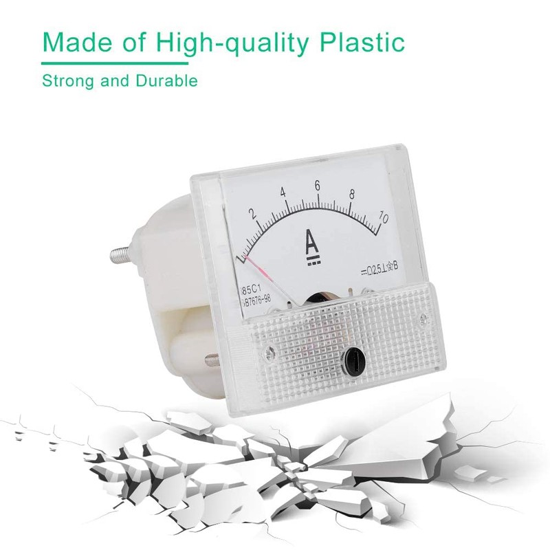 WANGCL Analog Mini Ammeter Professional Durable 2.5 Accuracy Voltage Analog