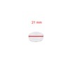 zalati Coin Holder Capsules 100pcs Round Plastic Coin Container Storage
