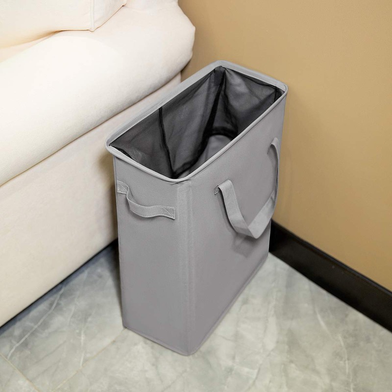 Chrislley 45L Slim Laundry Hamper Narrow Laundry Basket with Handle