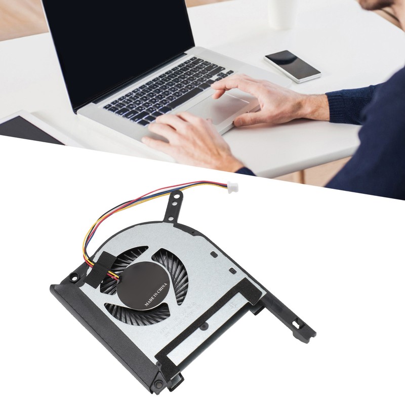 Laptop Cooling Fan 4 Pin Replacement Cooling Fan for ASUS