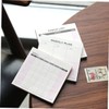 Operitacx 60 Sheets Office Notepad Memo Pad Task Checklist Subject