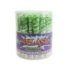 COLORSPLASH LOLLIPOPS Jar, 30 Pops, 12.69 oz, Green Apple, Pearl