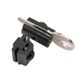 Vertical Key Clamp (1 Set), Black Hardened Metal with Precision Tooth Opening for Efficient Auxiliary Positioning and Securing