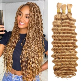 AKONSOUL- 【Características del cabello】: Nuestro cabello trenzado rizado es muy duradero y resistente, lo que le permite usar este cabello bohemio con tranquilidad sin preocuparse por daños prematuros
