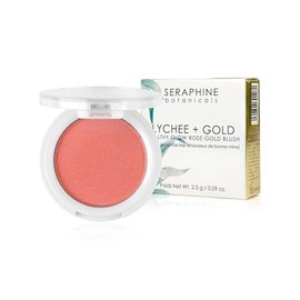 Seraphine Botanicals Lychee + Gold Healthy Glow Rose-Gold Blush