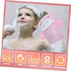 BIUDECO 3pcs Cartoon Bath Scrubber Mitts for Boy Girl Gentle