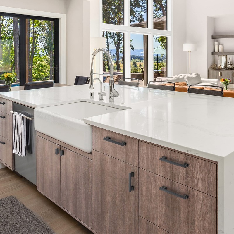 10 Pack Matte Black Cabinet Pulls 4 Inch Kitchen Handles