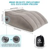 BLABOK Wedge Pillow for Sleeping - Inflatable Leg Elevation Pillow