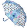 Stitch Umbrella - Long Dome Umbrella Transparent Windproof with Safety Opening - Colourful, Colourful