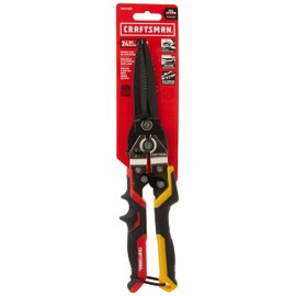 CRAFTSMAN Aviation Snips, Straight, Long Cut (CMHT73561)
