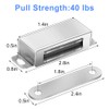 Onarway Magnetic Door Catch 40 lbs Pull Strong Magnet Cabinet