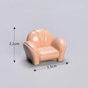 ieron Simulation Sofa Set Miniature Sofa Kit Armchair Double Sofa