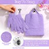 Anezus Que Obtendrás Paquete Viene Exfoliante Corporal Baño Par Guantes