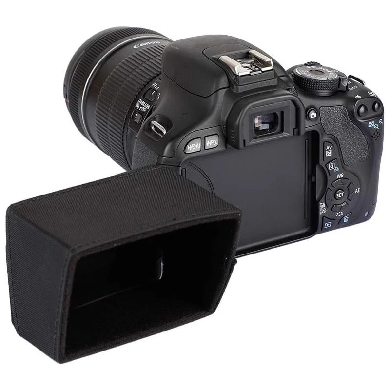 CAMVATE Camera LCD Screen Hood Sun Shield for 3" Fold-Out