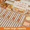 Capybara Pencil Case, Multi-layer Pencil Case with Large Capacity, with