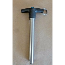 Avibank 1/2" X 5" GRIP 17-4 STAINLESS STEEL AVIBANK BALL LOCK QUICK RELEASE PIN (T HDL)