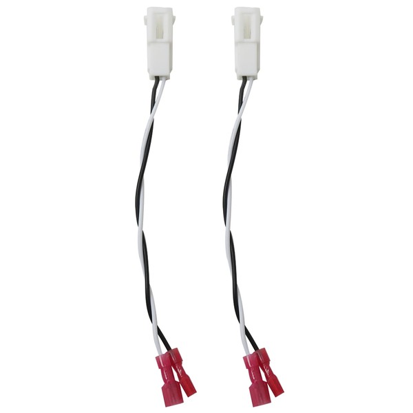 2PC Front Dash Tweeters Speaker Wiring Harness Adapter Connector Plug