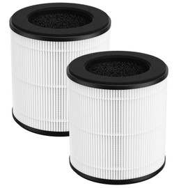 FMDZFL B-D02L Filter Replacement for MOOKA/KOIOS B-D02L Air Puri Fier and VEWIOR B-D02U Air Puri Fier, 3-in-1 H13 True HEPA Replacement Filter, 2-Pack