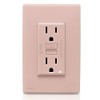 Leviton Renu Self-Test Tamper-Resistant GFCI Outlet, 15-Amp, RGF15-FP, Fresh Pink