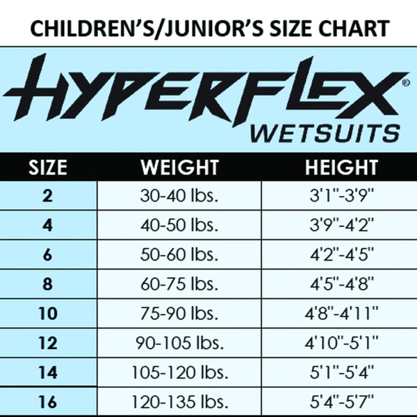 Hyperflex Wetsuit Junior’s Access Shorty Springsuit 2mm 4-Way Stretch Premium Neoprene - Anatomical Fit with Adjustable Collar – Surfing, Water Sports, Lake and Pool