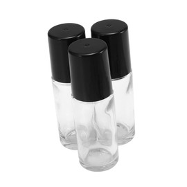 Mikinona 4pcs 30ml Roll Bottle Essential Oil Bottle Portable Empty Refillable Leakproof for Travel