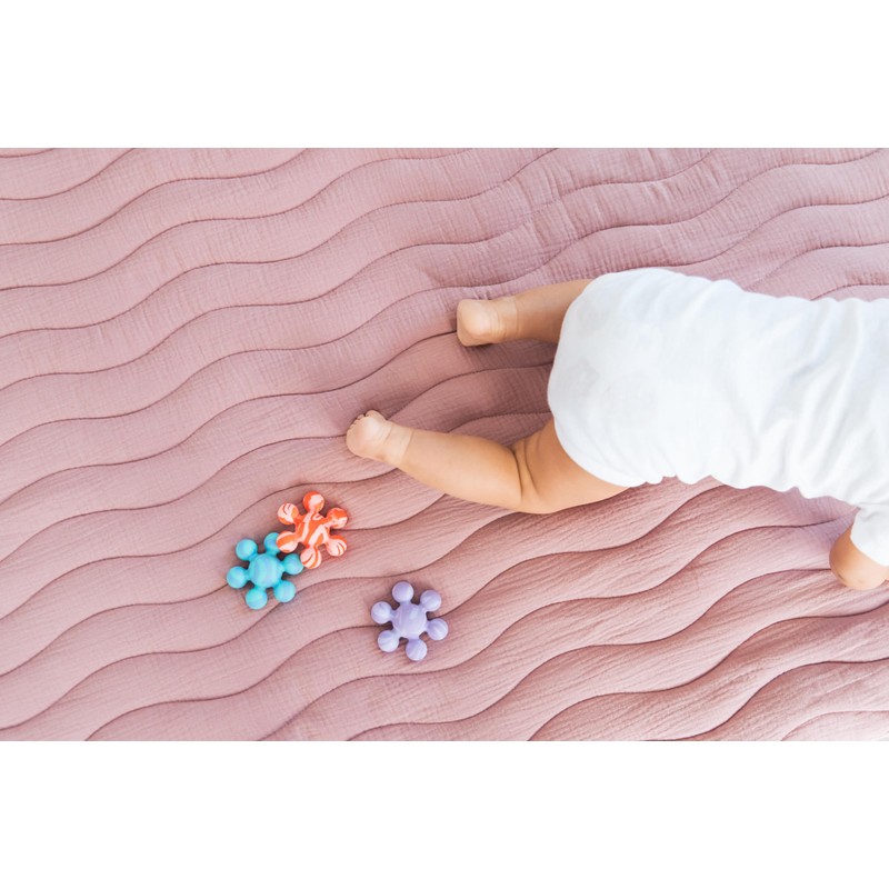 Ubbi Joinibble Teether for Babies, Food-Grade Platinum Silicone, Soothes Teething