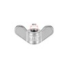 sourcing map M10 Wing Nuts Stainless Steel 304 Hand Curling