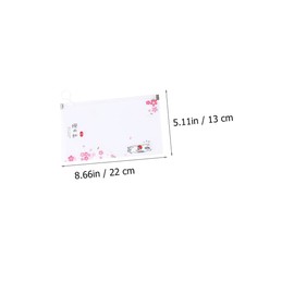 LALAFINA Cute Pencil Case Pouch Box Waterproof Student Storage Bag Decorative File Bag for Travel Vacation Business