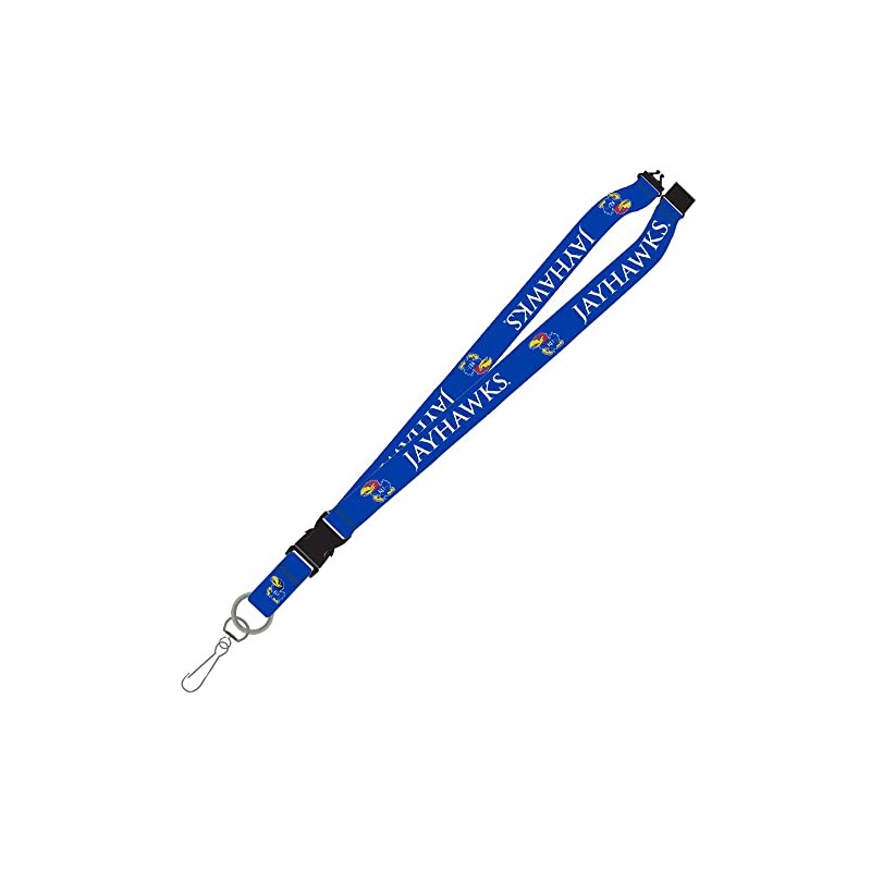 Pro Specialties Group Kansas Jayhawks Lanyard Team Azul C